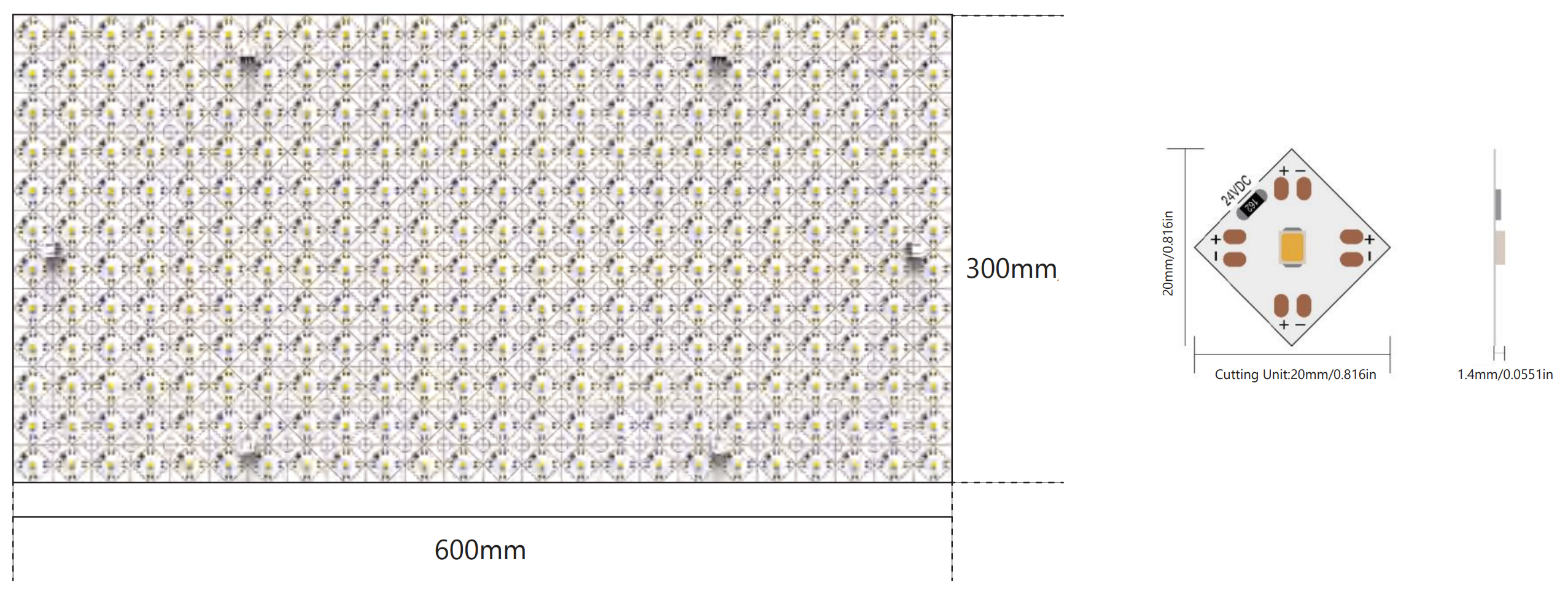 FlexLED 24v Flexible LED Backlight FlexLED 24v Flexible LED Backlight